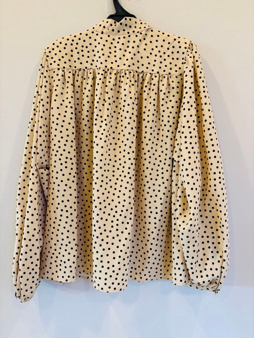 TOMORROWLAND Ballsey ドットプリント ボウタイブラウス 新品