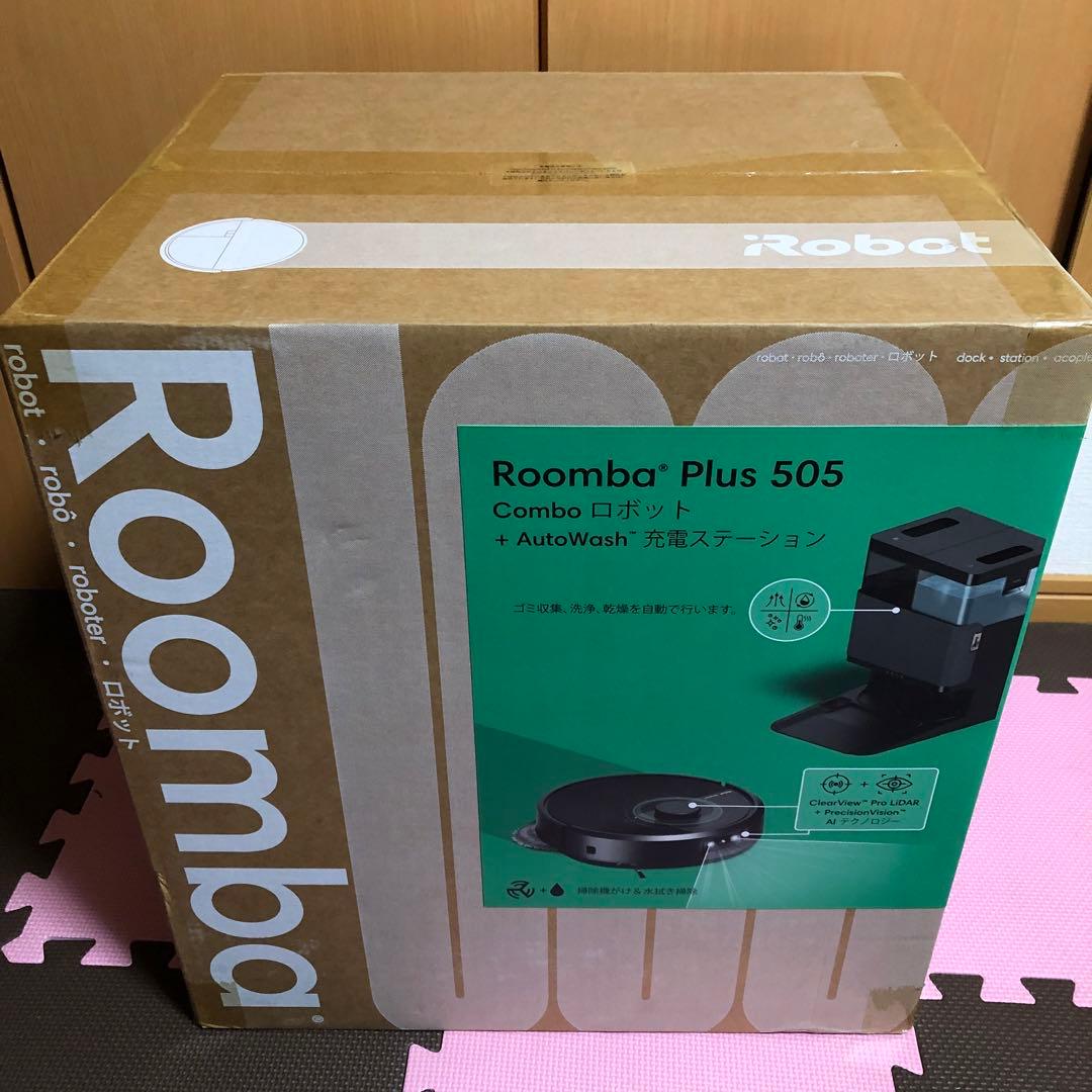 新品未開封　iRobotルンバ Plus505 Combo+AutoWash