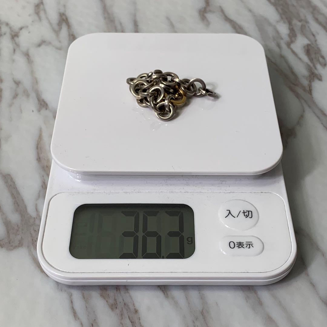 2001年製 ティファニー サークルリンクブレスレット k18 シルバー925