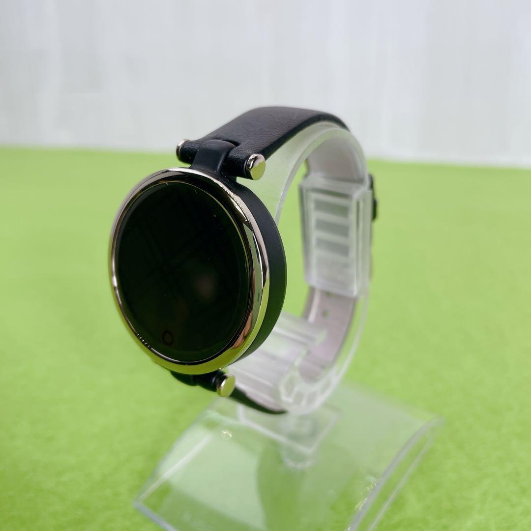 時計 GARMIN Lily Classic Black Leather Gold