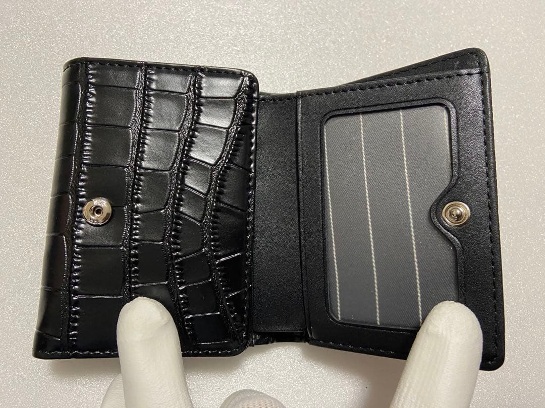 【新品未使用】Vivienne Westwood 三つ折り財布 ブラック