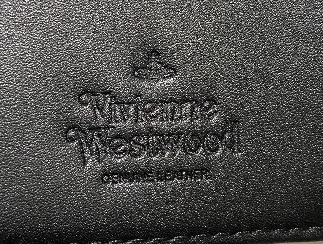 【新品未使用】Vivienne Westwood 三つ折り財布 ブラック