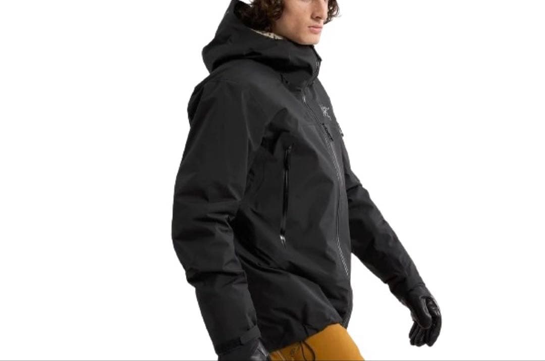 未使用 バードエイド付 アークテリクス ラッシュジャケット 黒 M