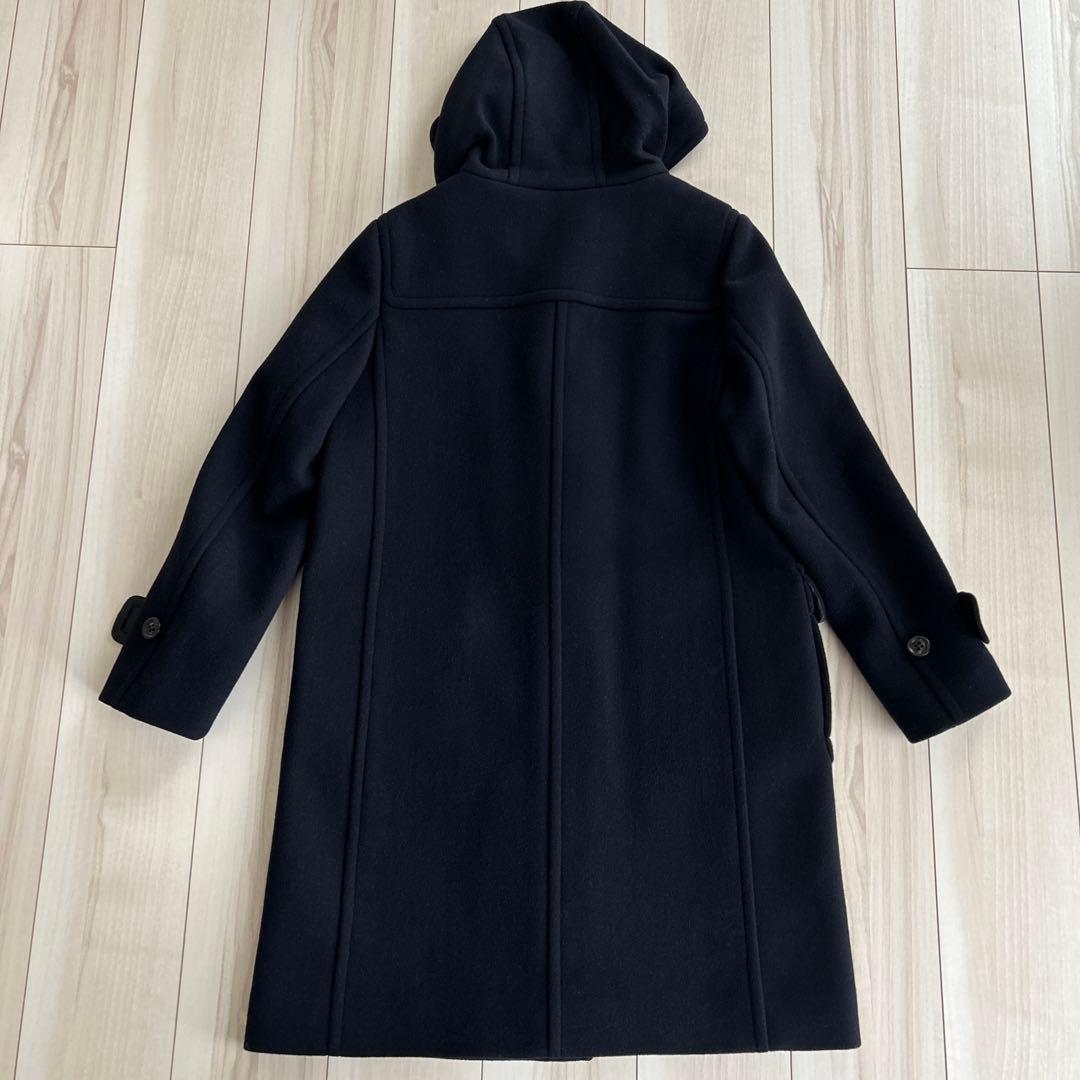 美品 グリーンレーベルリラクシング ダッフルコート 紺 ウール 大きいサイズ