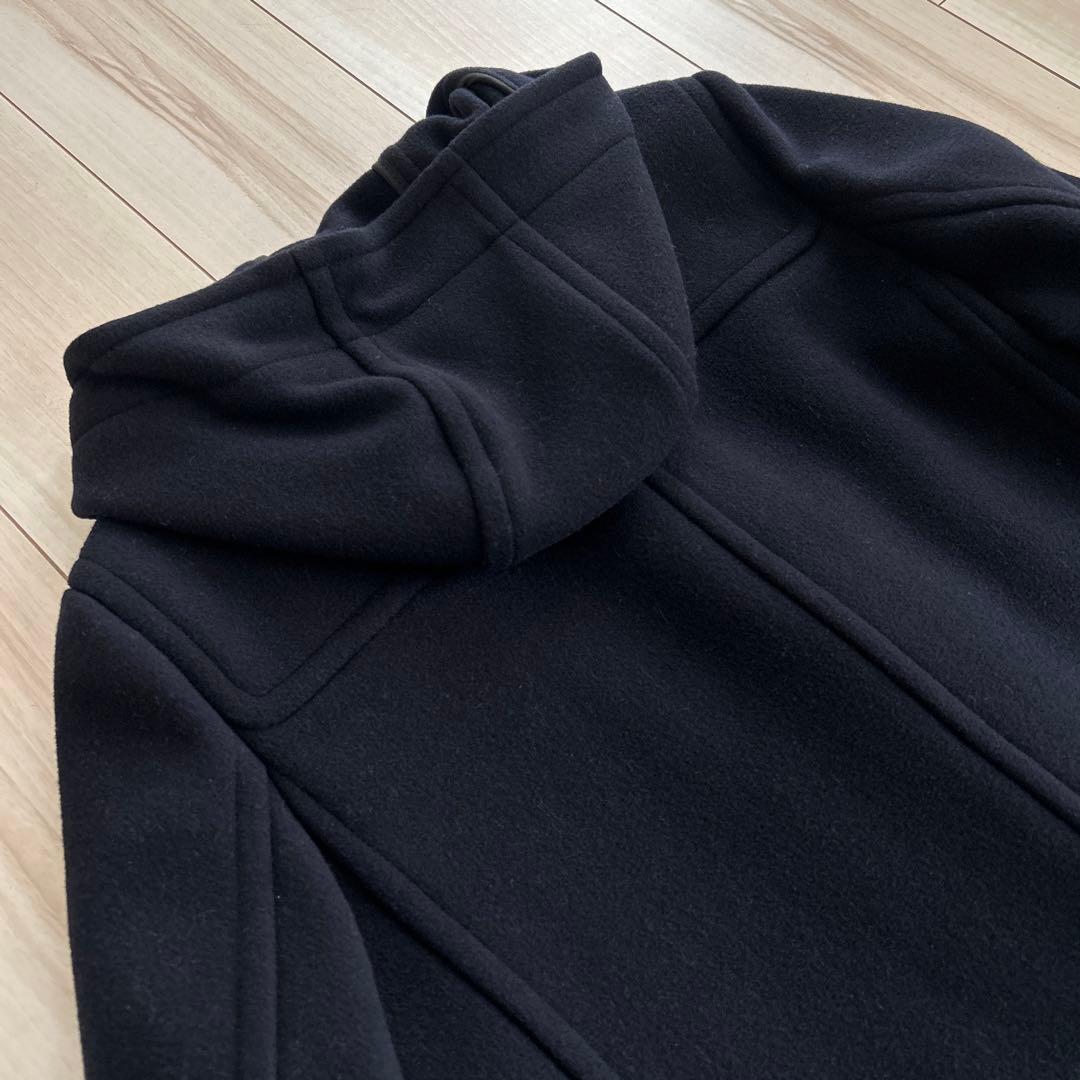 美品 グリーンレーベルリラクシング ダッフルコート 紺 ウール 大きいサイズ