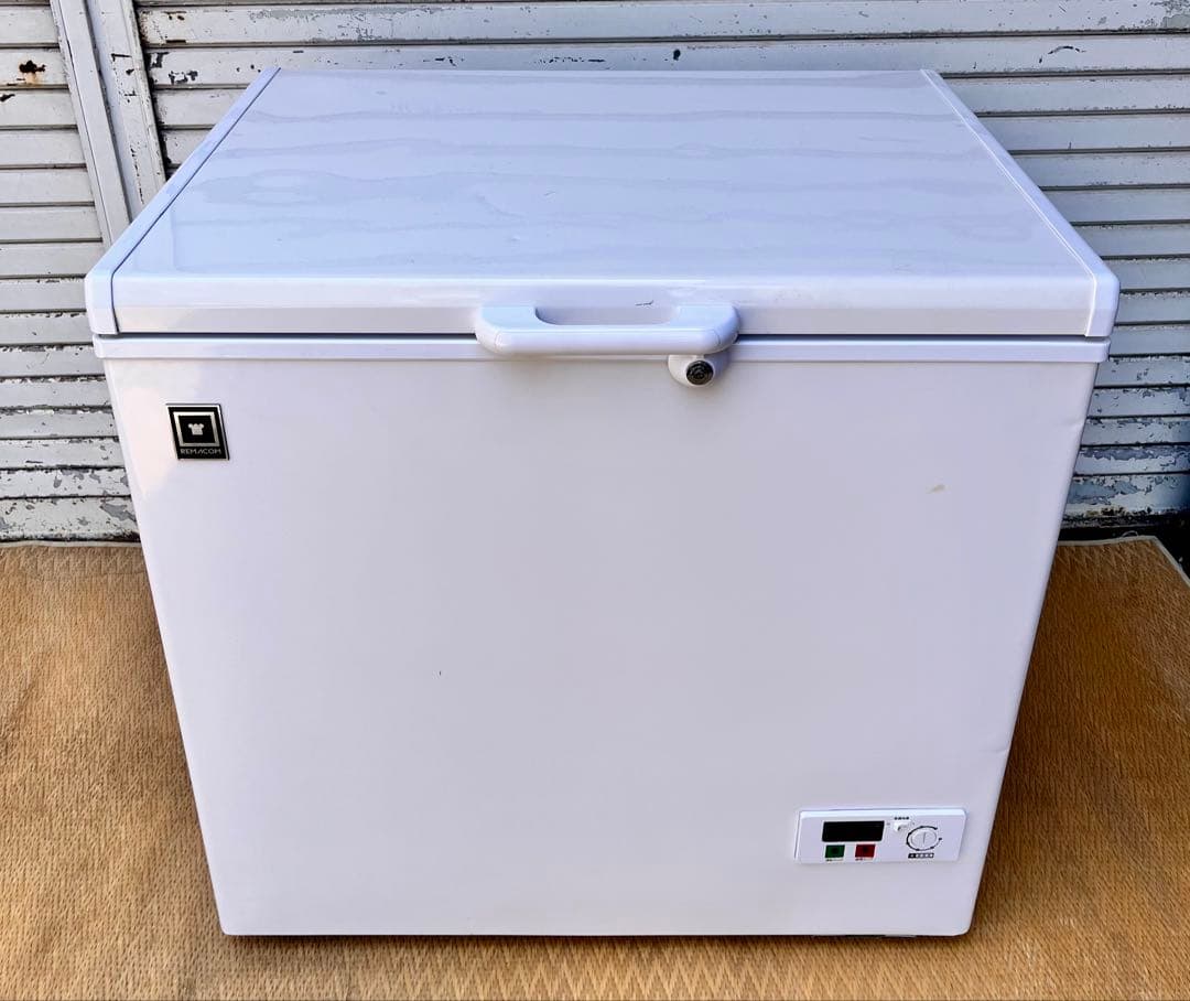②【送料無料】REMACOM 冷凍ストッカー 206L RCY-206 冷凍庫