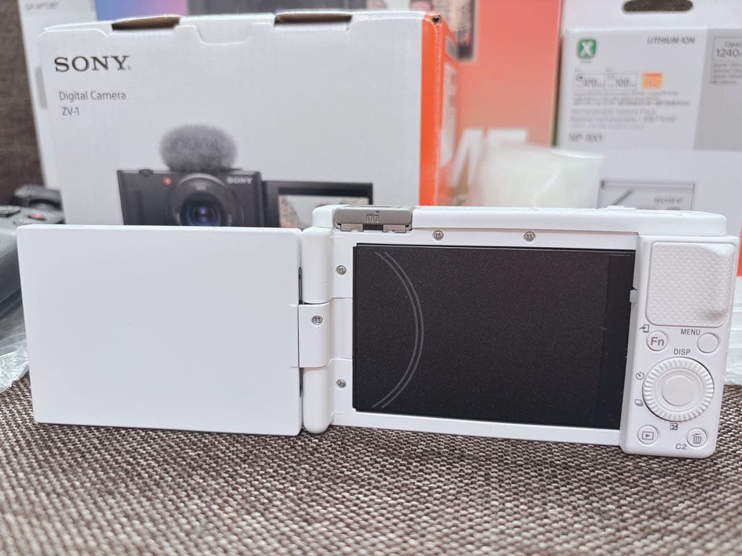 美品!!SONY VLOGCAM ZV-1G ホワイト♡