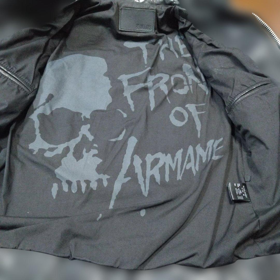COLLARS レザージャケット　ダブルジップ　 スカル　クローズ武装戦線　美品