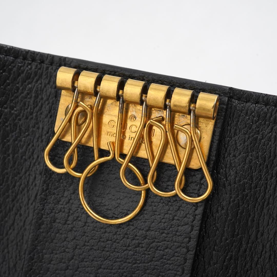 ✨未使用に近い✨　GUCCI キーケース　キーリング　マーモント　6連　GGロゴ