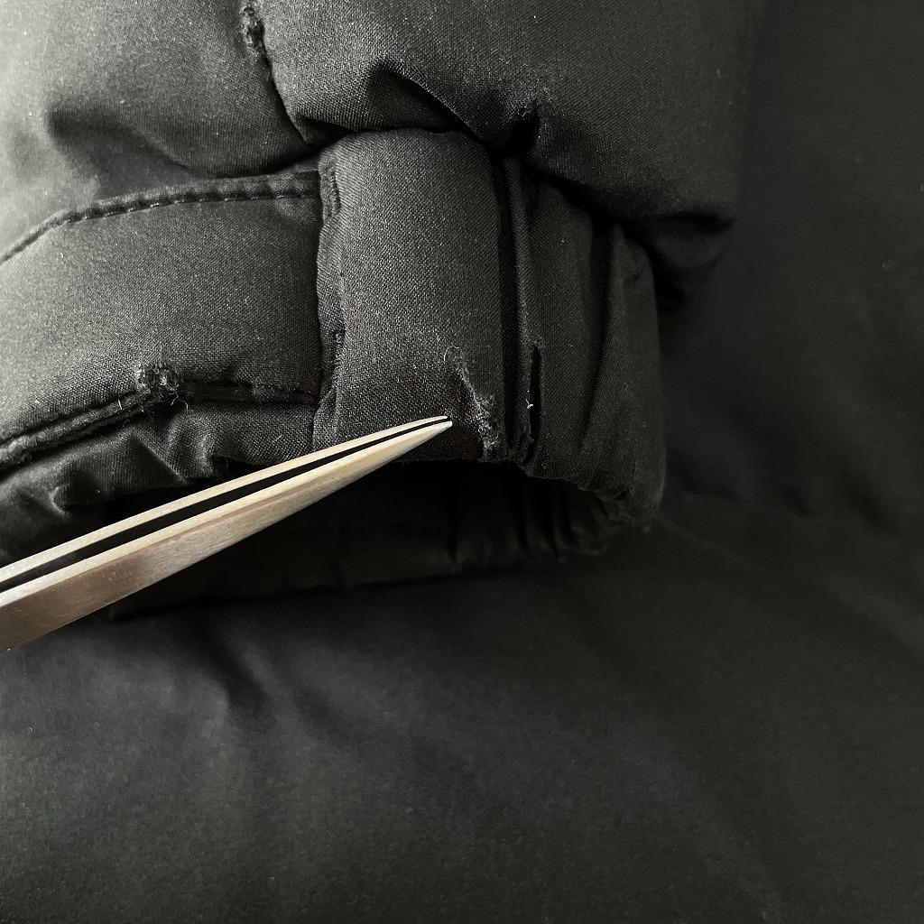 ノースフェイス　ロングダウン　ベンチコート　ロングコート　メンズS　ブラック