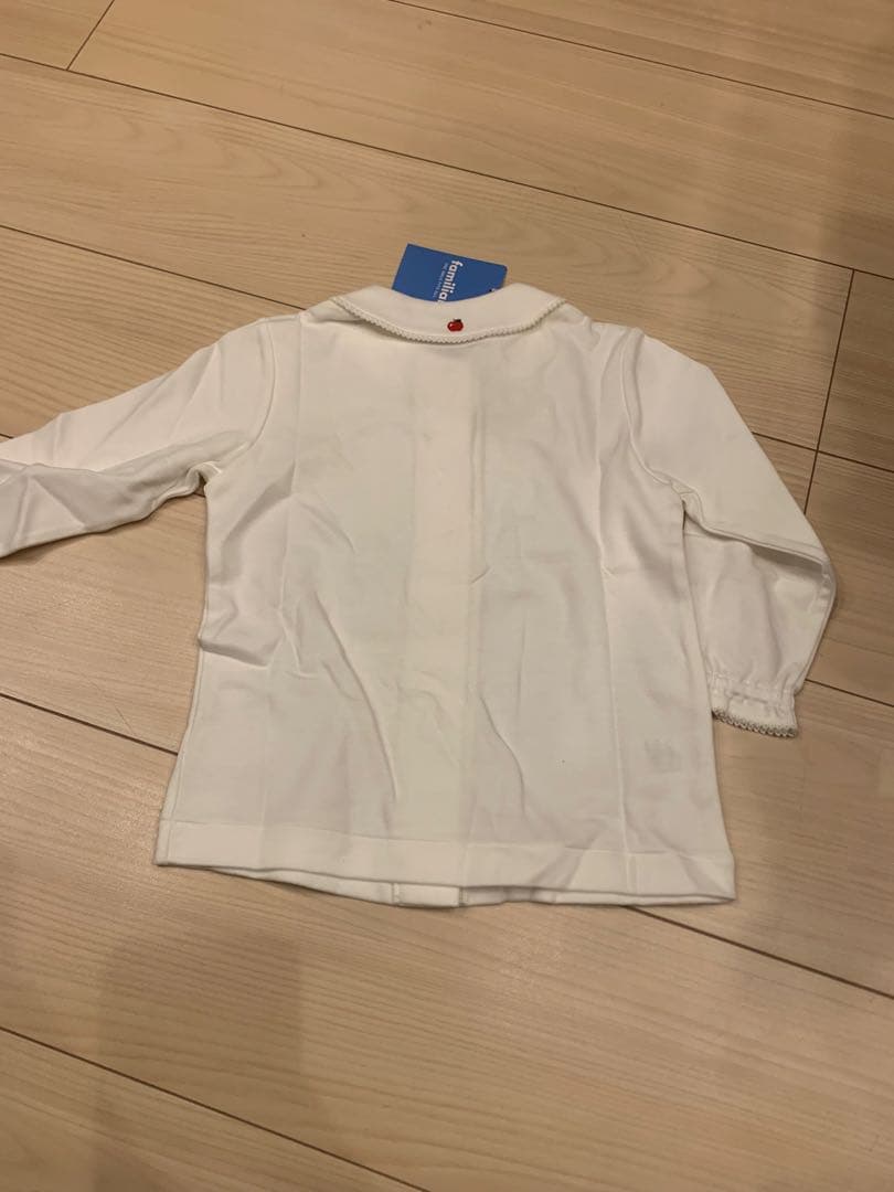 【zezezeze】ワンピース 定番チェック.白ブラウスセット