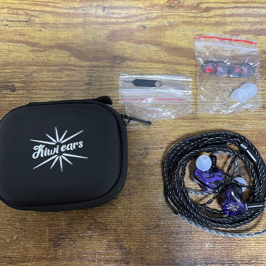 Kiwi ears quartet リケーブル可能イヤホン