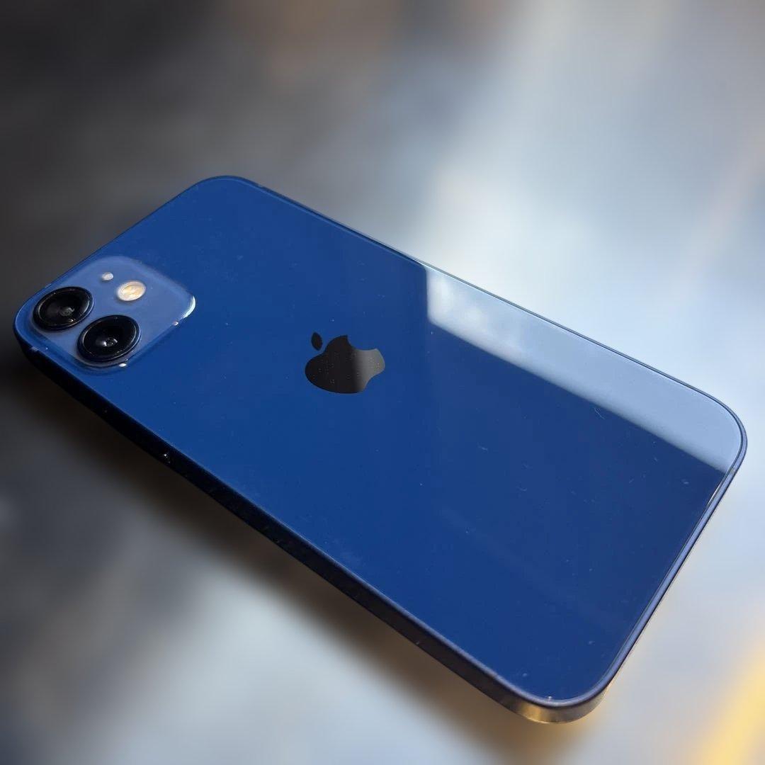 オマケ付　Apple iPhone12mini ネイビー 128g　simフリー