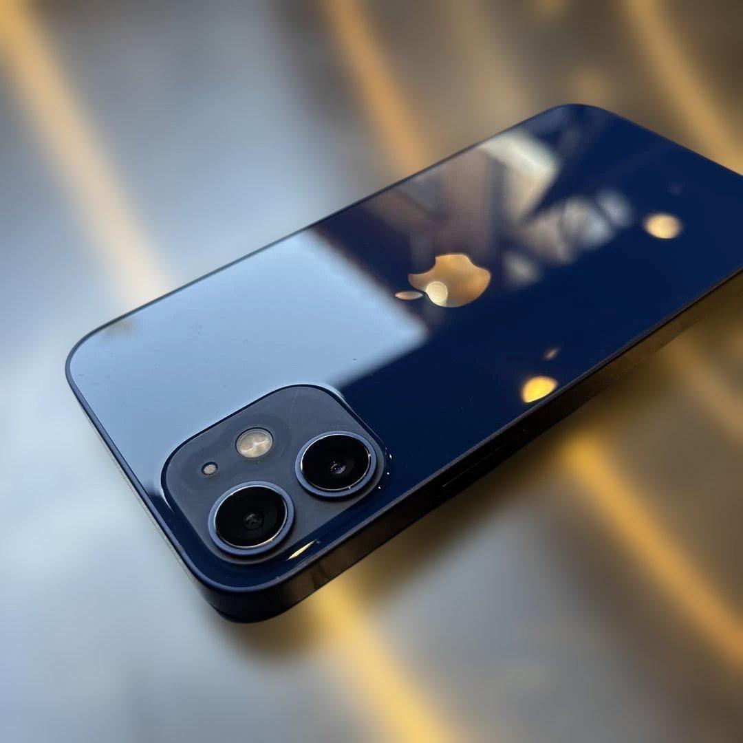 オマケ付　Apple iPhone12mini ネイビー 128g　simフリー