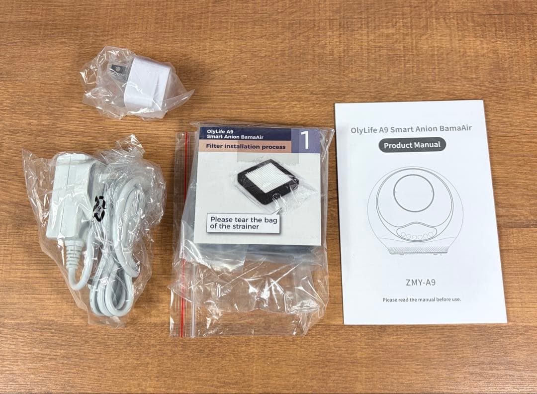 OlyLife A9 オリーライフ イオン発生器 ZMY-A9 空気清浄機