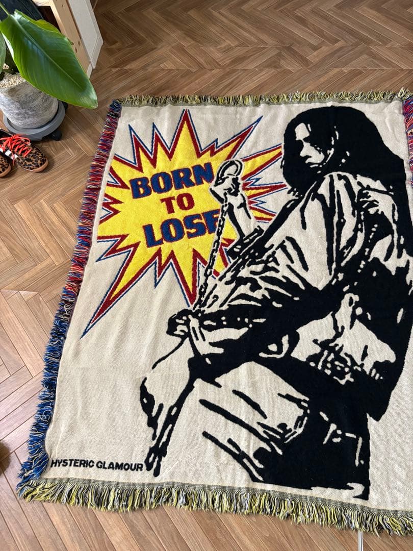 HYSTERIC GLAMOUR BORN TO LOSE ラグ
