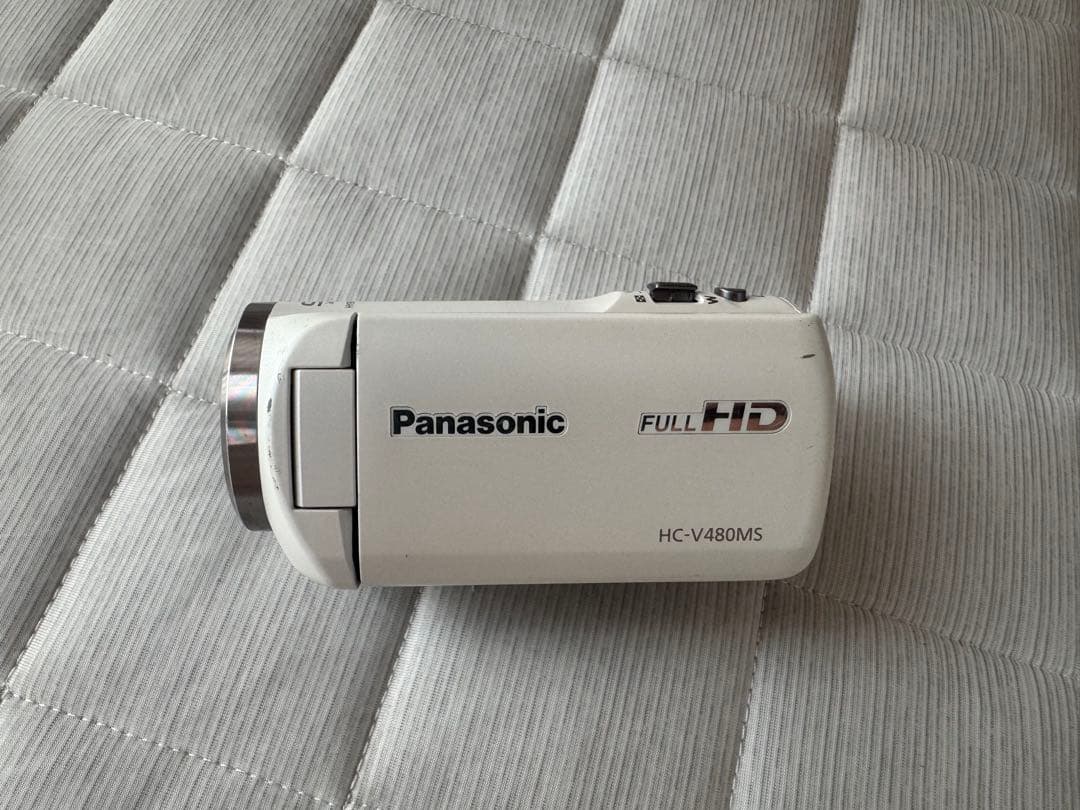 【ジャンク】Panasonic HC-V480MSビデオカメラ 本体+バッテリー