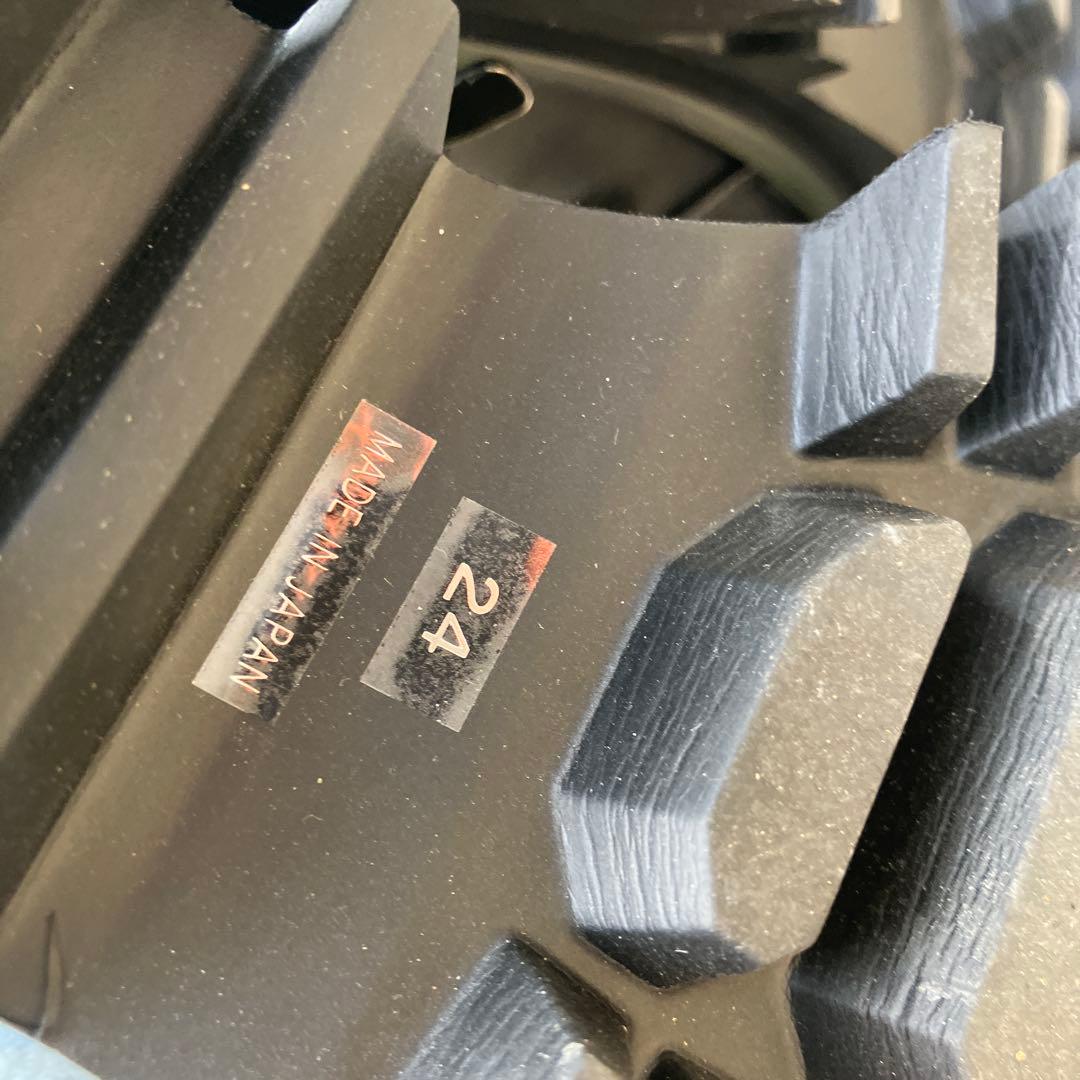 SAYA 本革ブラックエンジニアブーツ 24