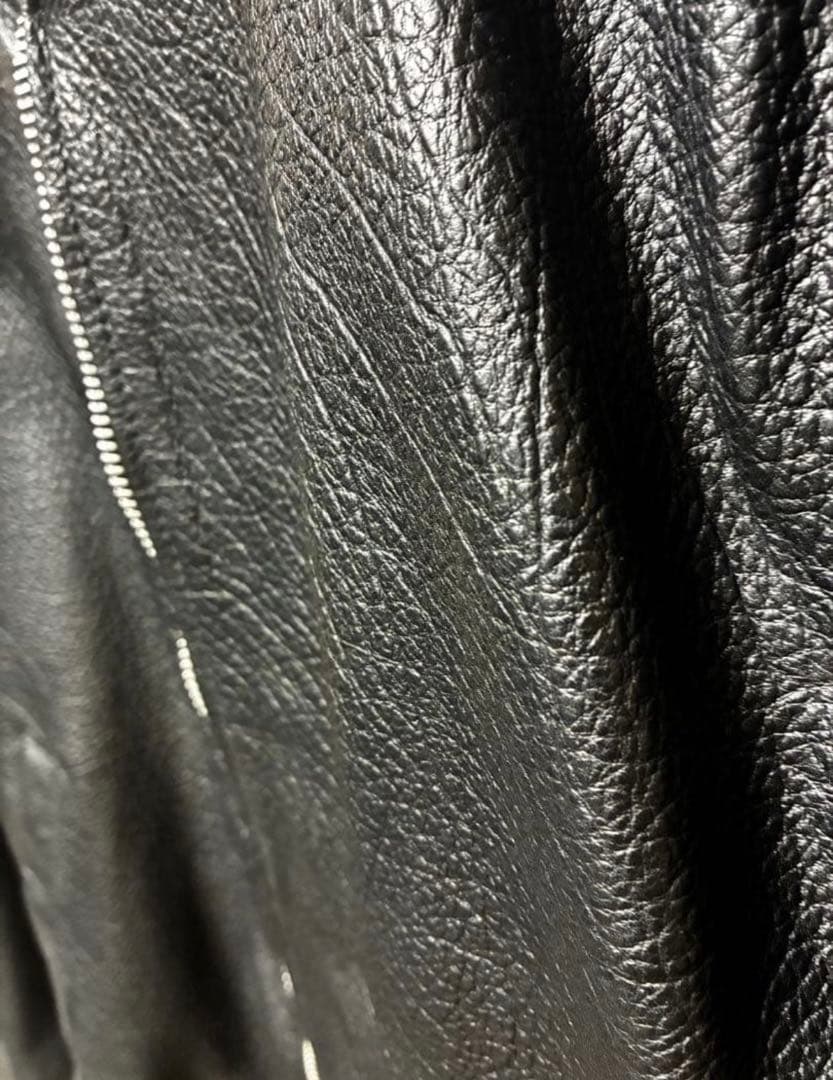 sai　ZARA 本革 ボンバージャケット ブルゾン 革ジャン 美品