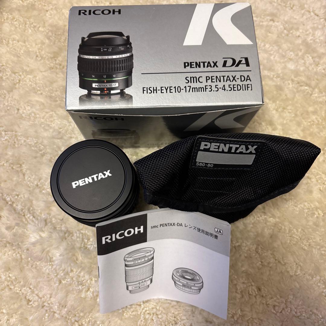 極美品 PENTAX ペンタックス DA FISH-EYE 10-17mm 魚眼