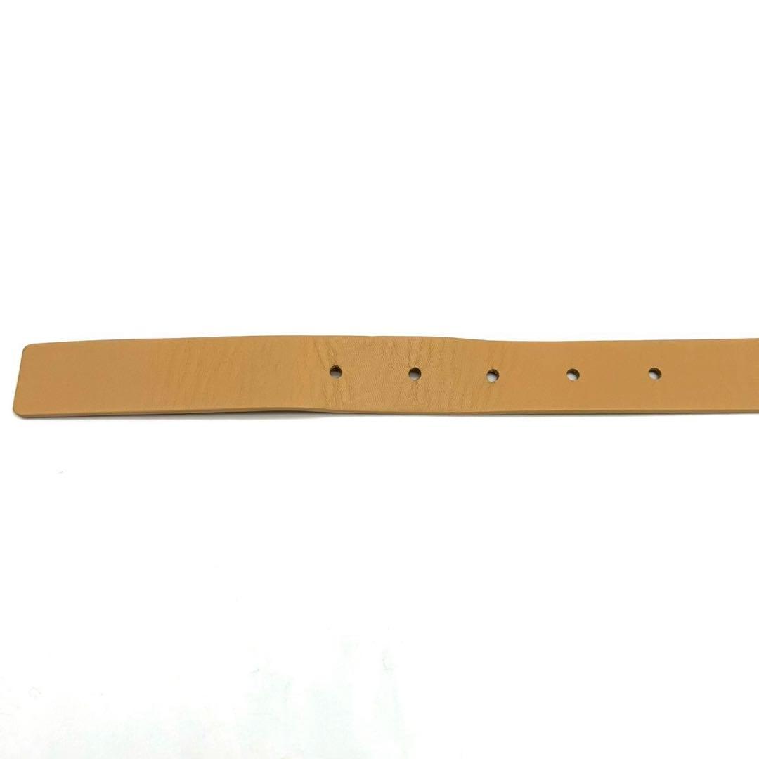 未使用級 Bottega Veneta トライアングル ロゴ ベルト