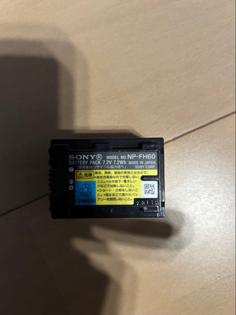 大容量長時間 SONY NP-FH100 NP-FH60 バッテリーセット