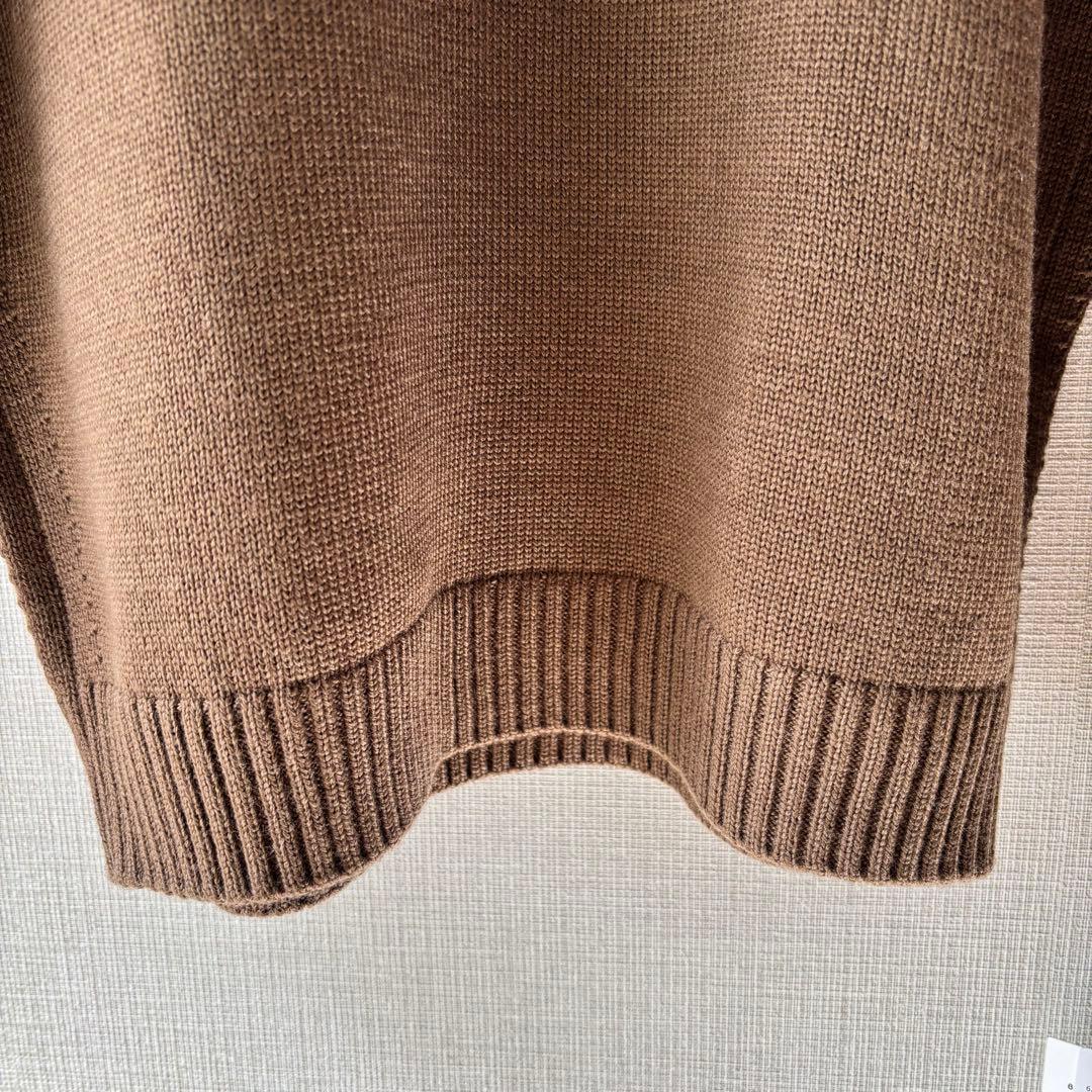 新品TOMORROWLAND tricot メリノウール タートルネックニット