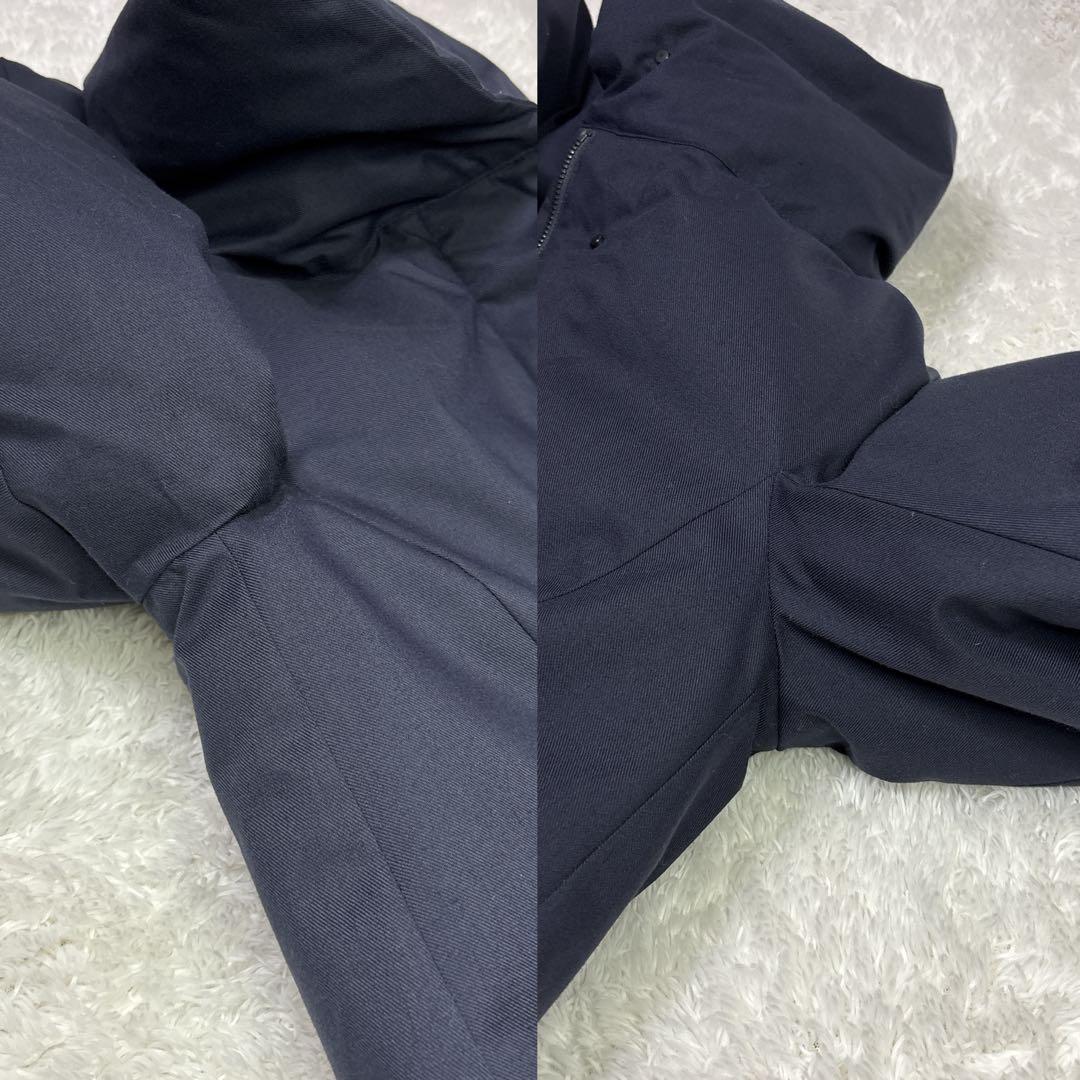 ユニクロ ジルサンダー　UNIQLO +J ハイブリッド　ダウンコート　ネイビー