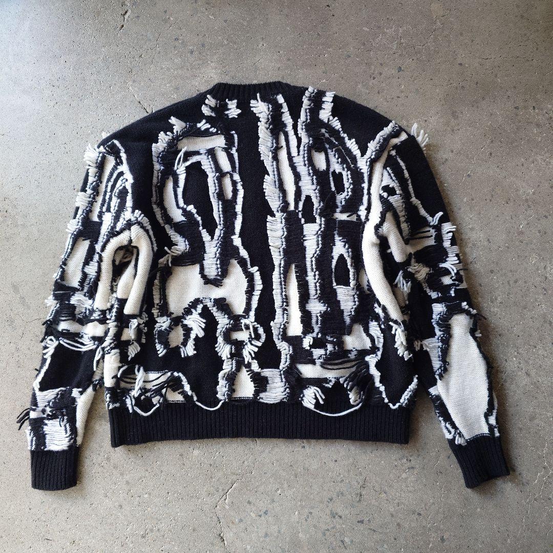 ステラマッカートニー ウール デザインニット フリンジニット イタリア製