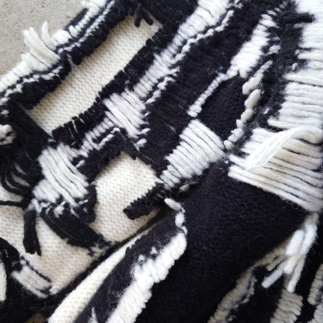 ステラマッカートニー ウール デザインニット フリンジニット イタリア製