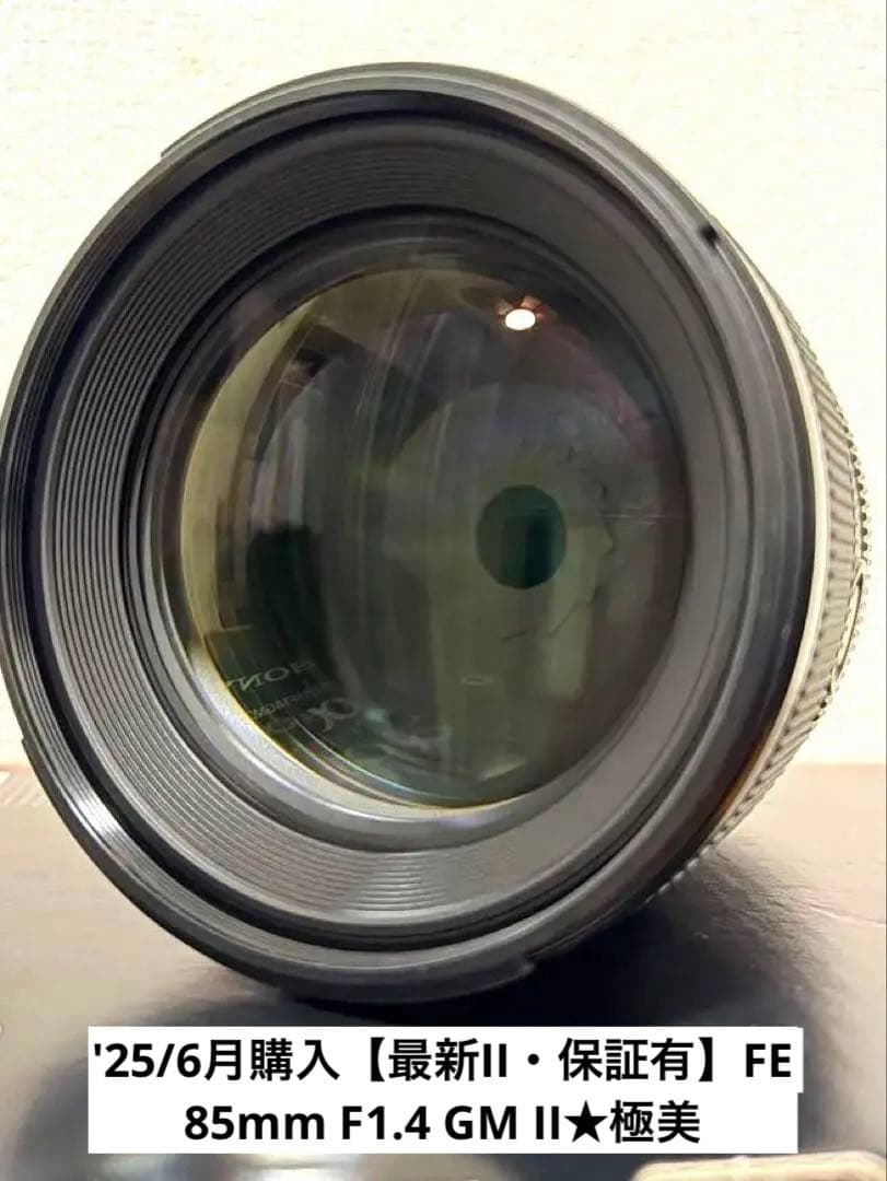 '25/6月購入【最新II・保証有】FE 85mm F1.4 GM II★極美