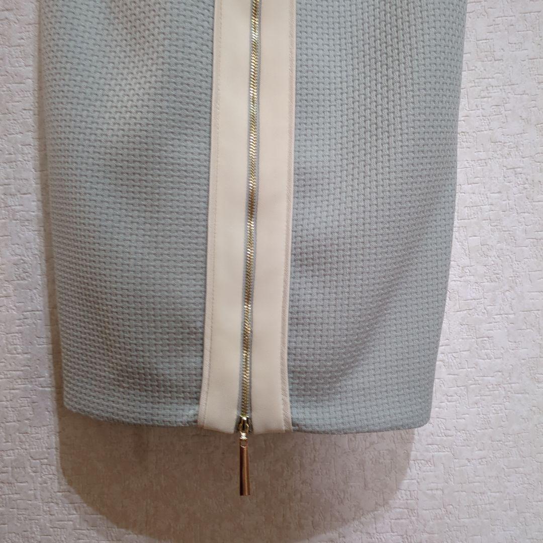 ローブドフルール【新品未使用】ミントグリーン タイトフィットドレスSサイズ