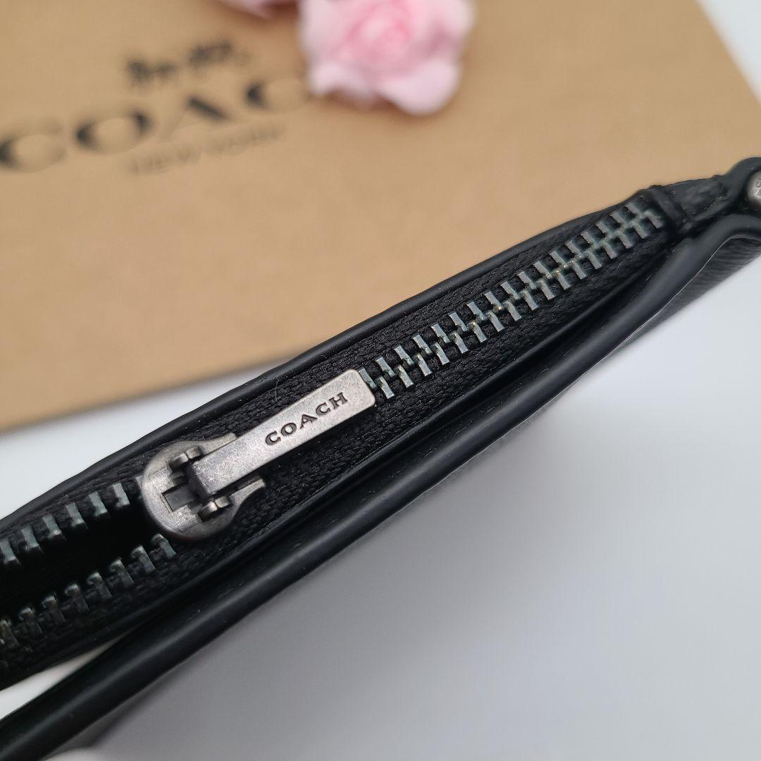 新品　COACH　コーチ　マネークリップ　財布　正規品