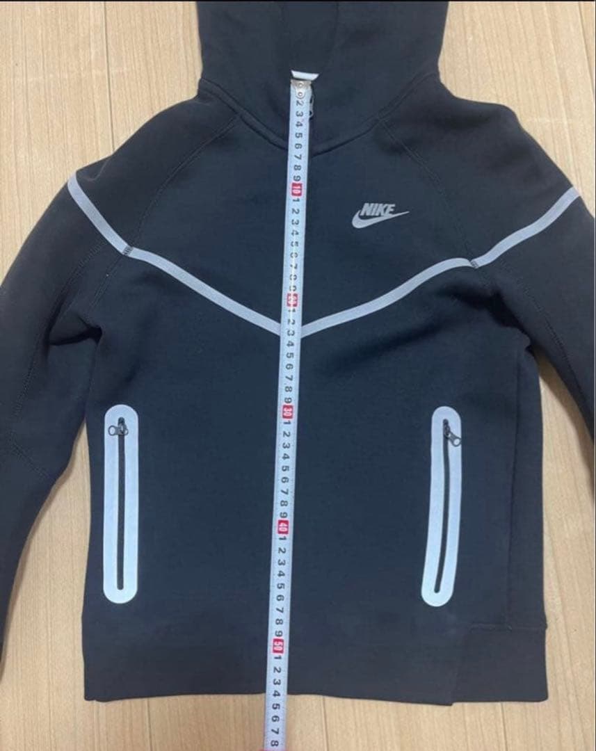 反射テックフリース M ブラック(150)