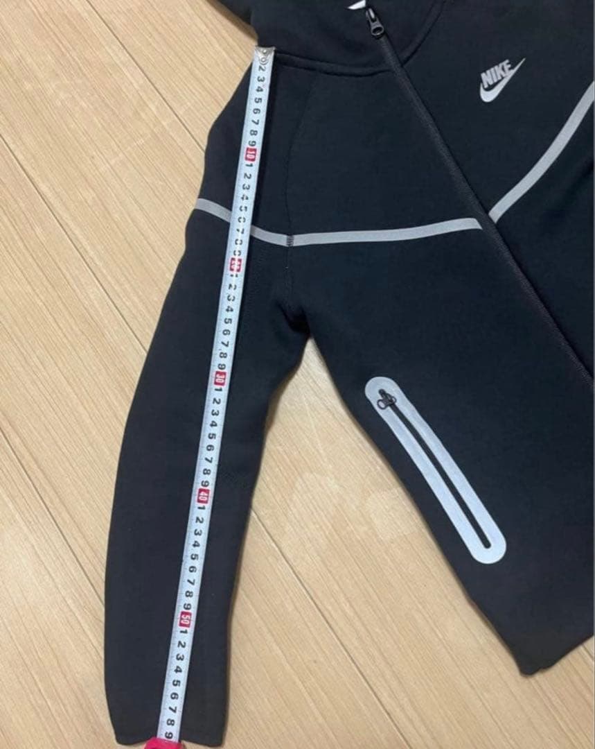 反射テックフリース M ブラック(150)