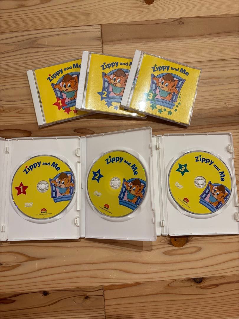 Zippy and Me DVD・CD 3枚セット　ズィッピーアンドミー