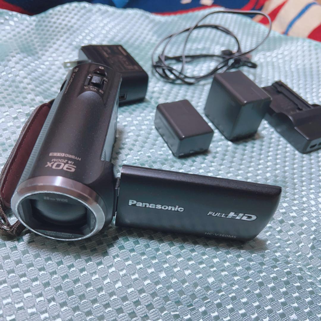 HDビデオカメラ　パナソニック　HC-V360MS