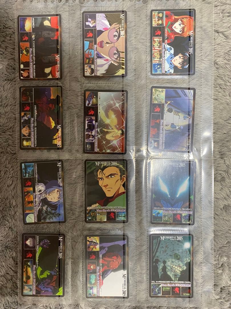 新世紀エヴァンゲリオン カードダス　コンプリート　シンジ　アスカ　レイ　カヲル
