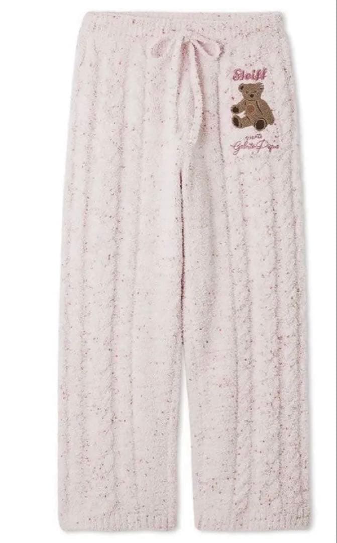 シュタイフ ジェラートピケ プルオーバー/ロングパンツセット ピンク