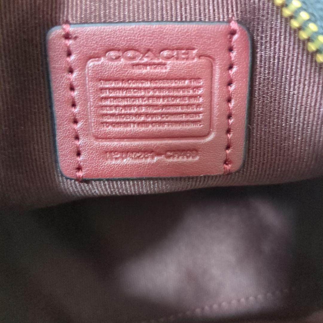 【新品】COACH　CH469　ミニ ローアンクロスボディシグネチャーキャンバス