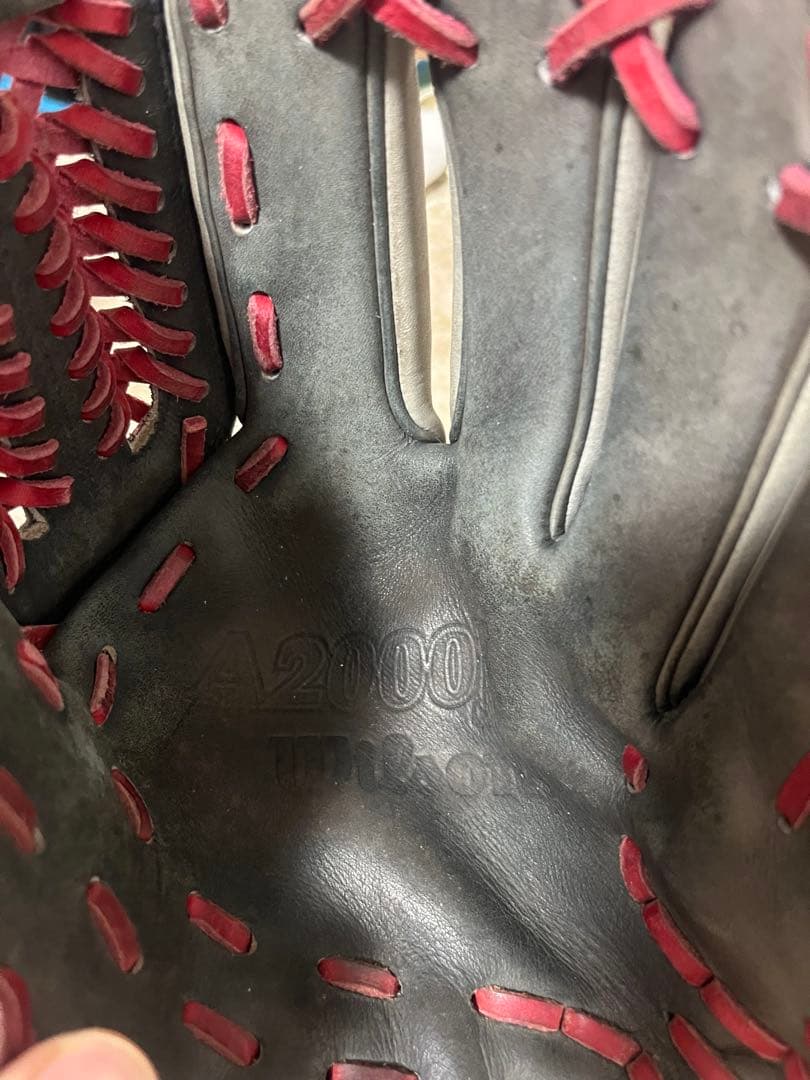東京ヤクルトスワローズ荒木選手と丹野選手の公式戦で使用したグローブ