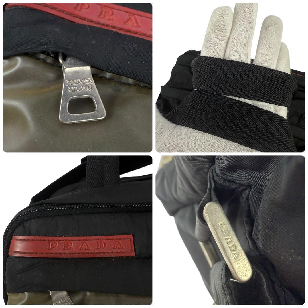 バッグ Archive 90s Prada Sport Body Bag Black