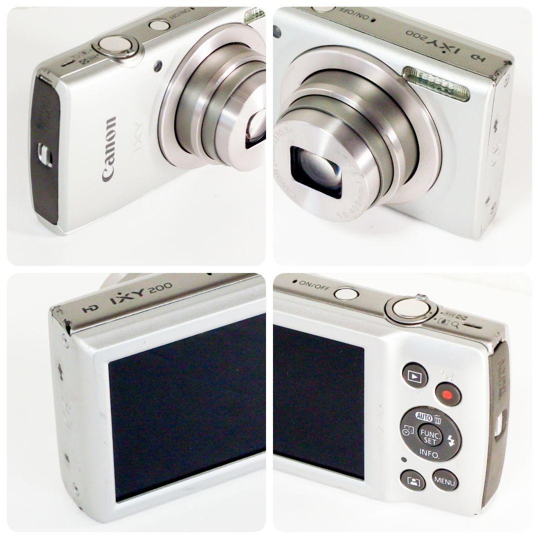 完動良品 キヤノン Canon IXY 200 イクシ シルバー