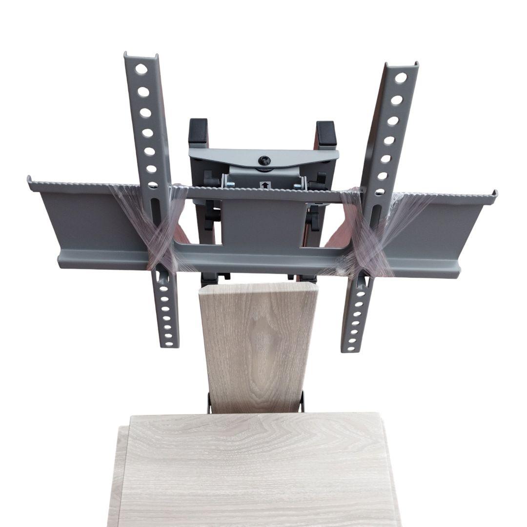 タンスのゲン　テレビスタンド ガス昇降 32~65インチ首振り・隠しキャスター