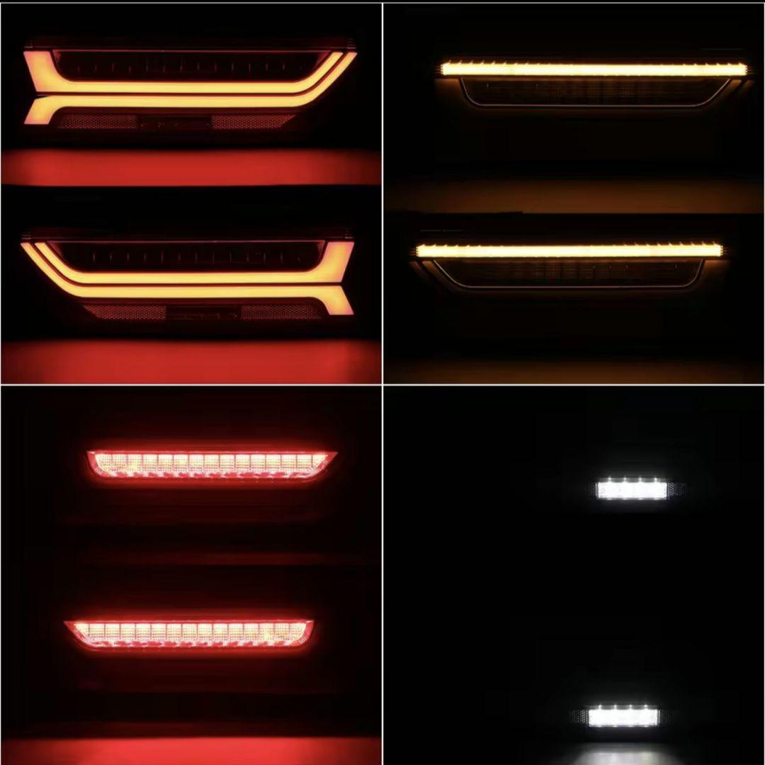 スズキ ジムニー LEDテールライト スモーク シエラ ノマド ウインカー