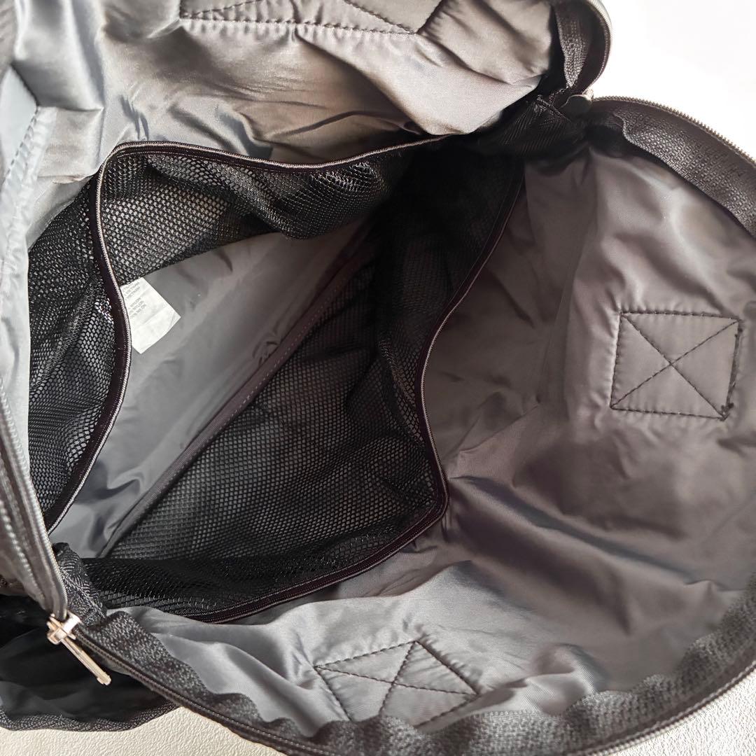 美品レスポートサック リュック ダリア デボス 黒 トートバッグ 型押し