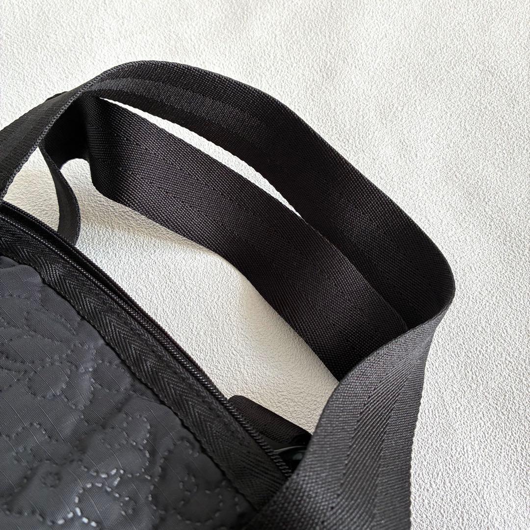 美品レスポートサック リュック ダリア デボス 黒 トートバッグ 型押し