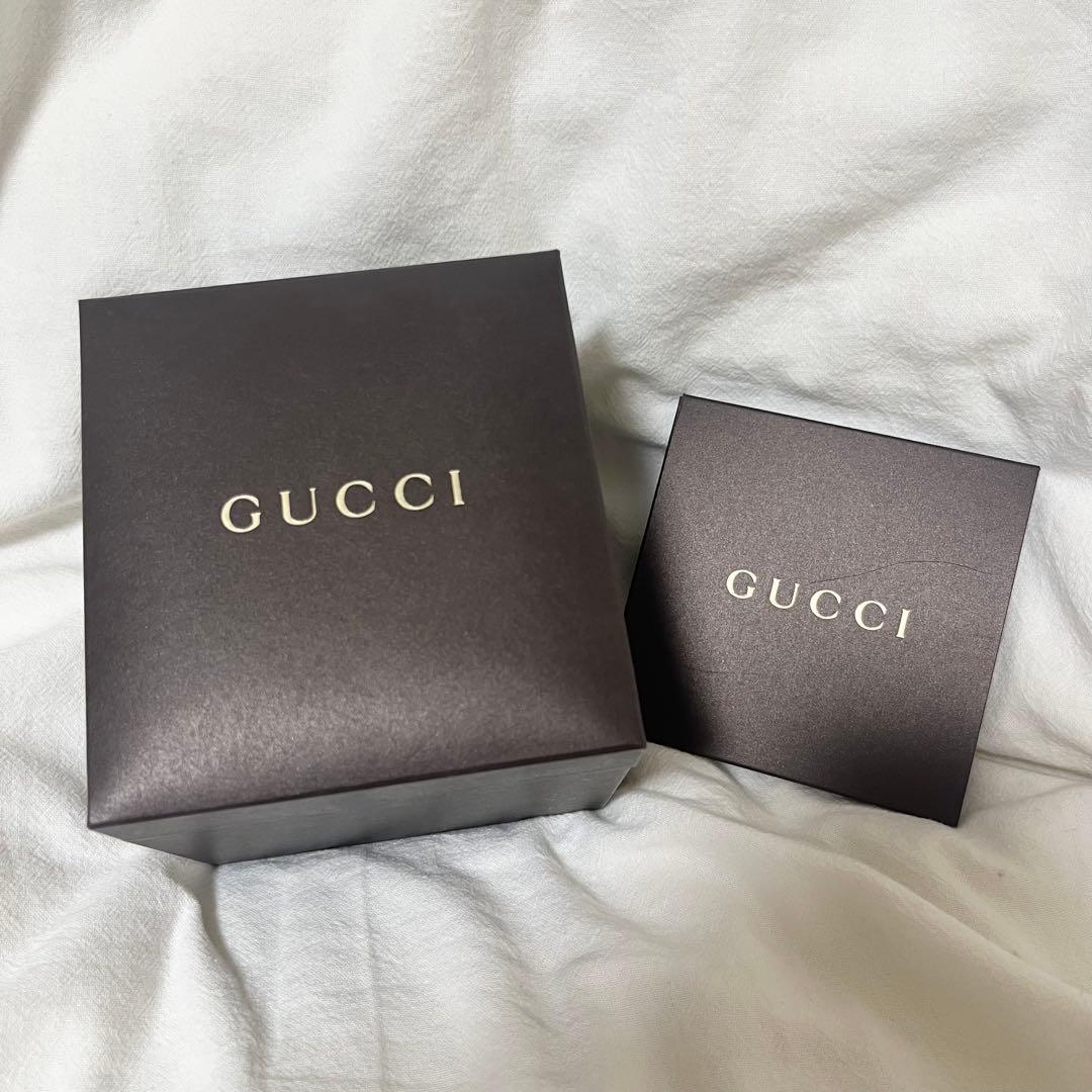 GUCCI グッチ　腕時計　レディース 105 1Pダイヤ フラワー バングル