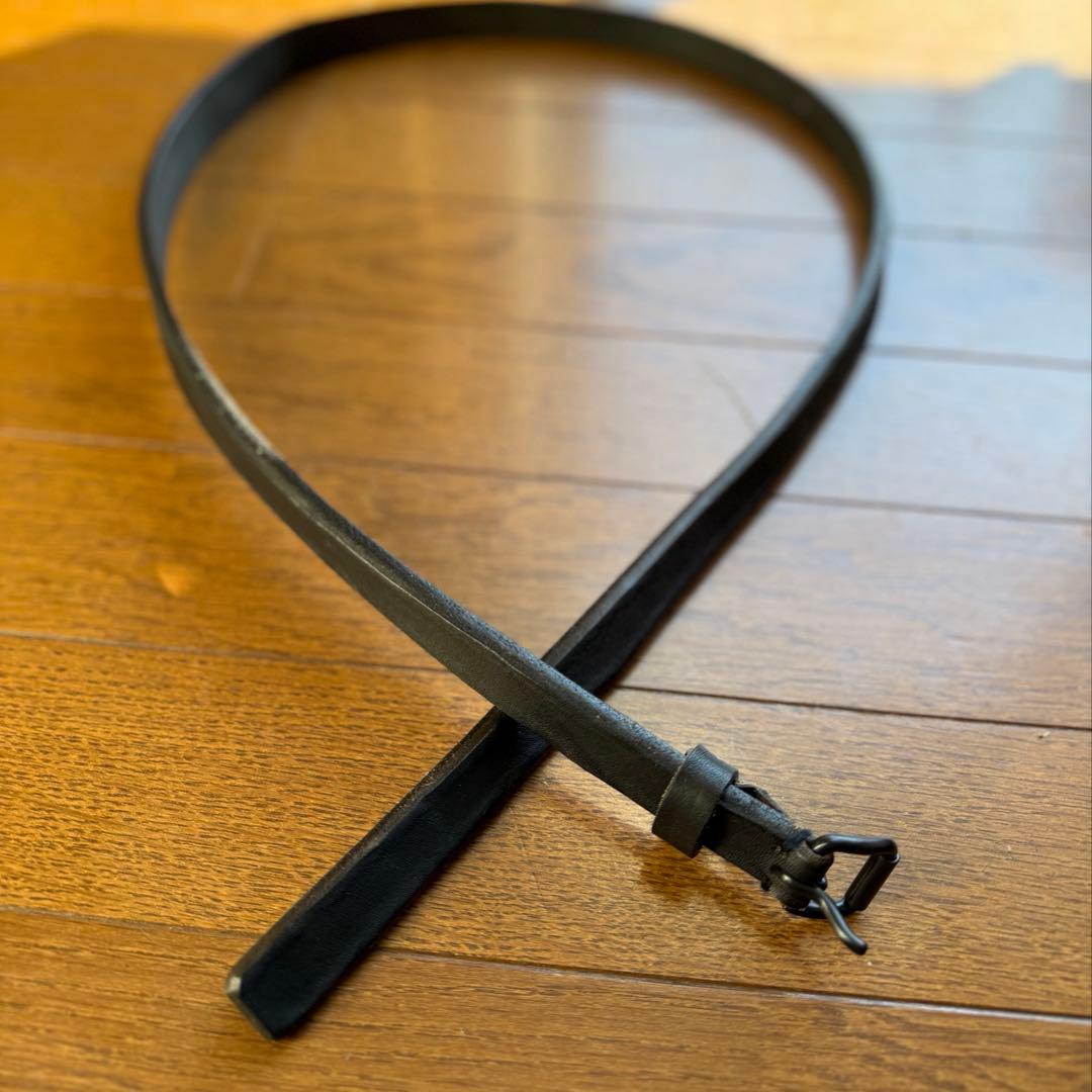 極厚革 Scye By Masterpiece ナローベルト