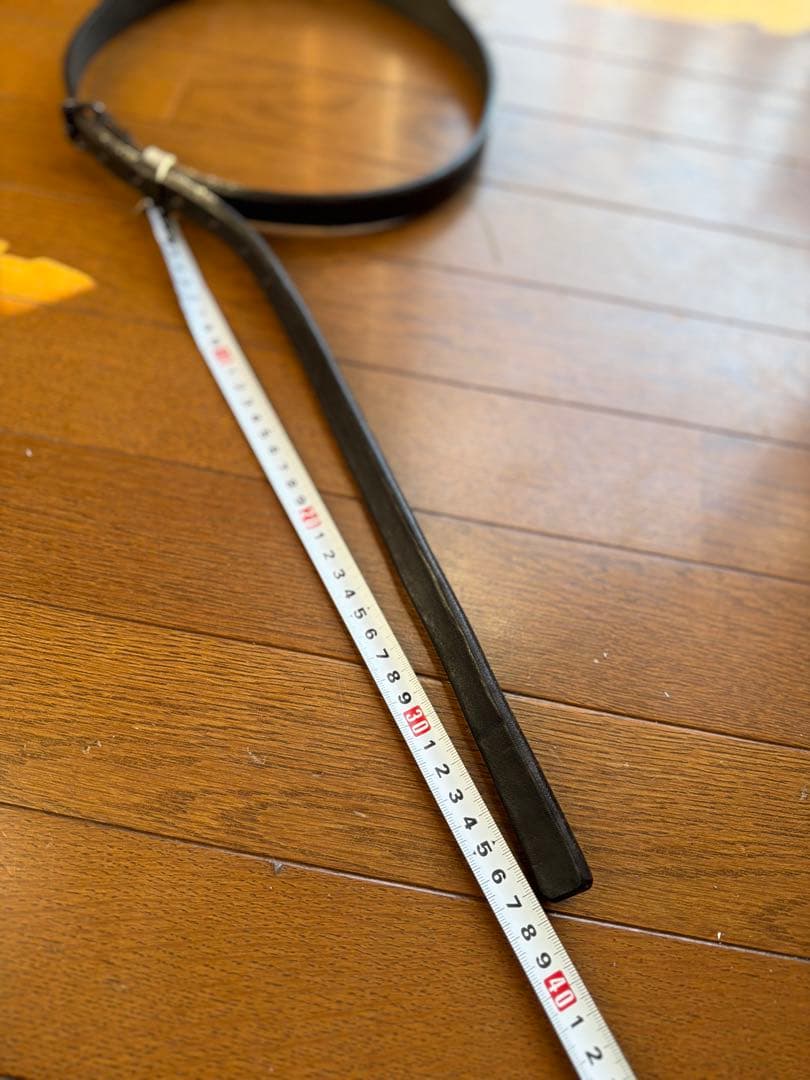 極厚革 Scye By Masterpiece ナローベルト